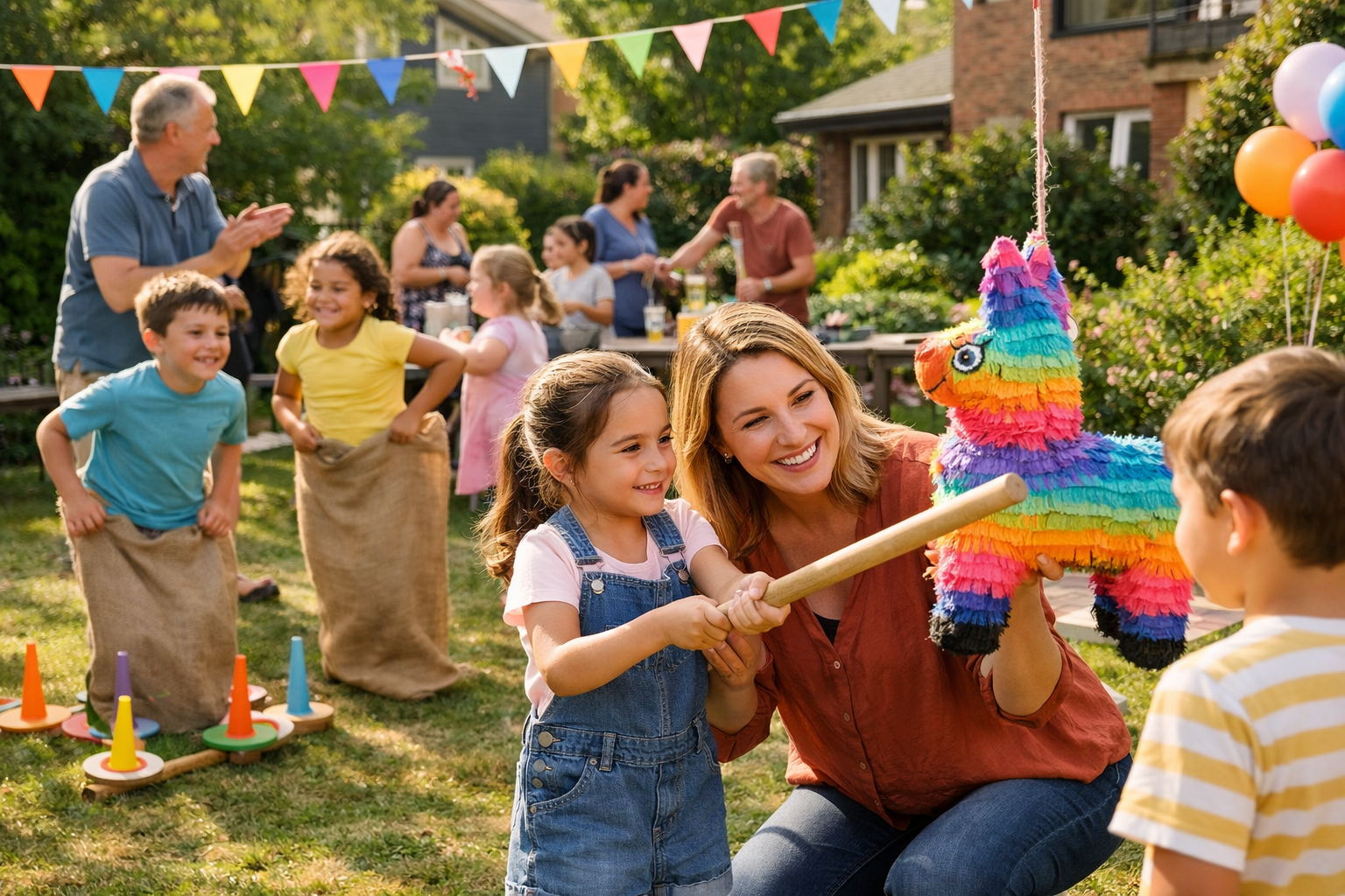 Fête des voisins de rentrée : 10 animations pour enfants