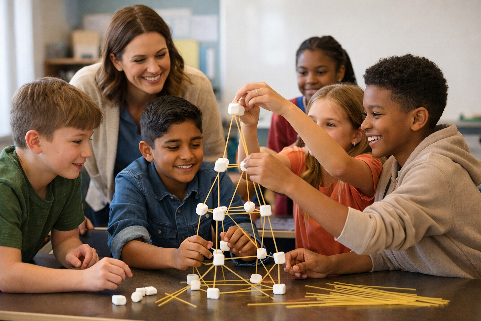 Défi coopératif en classe: 15 activités esprit d'équipe