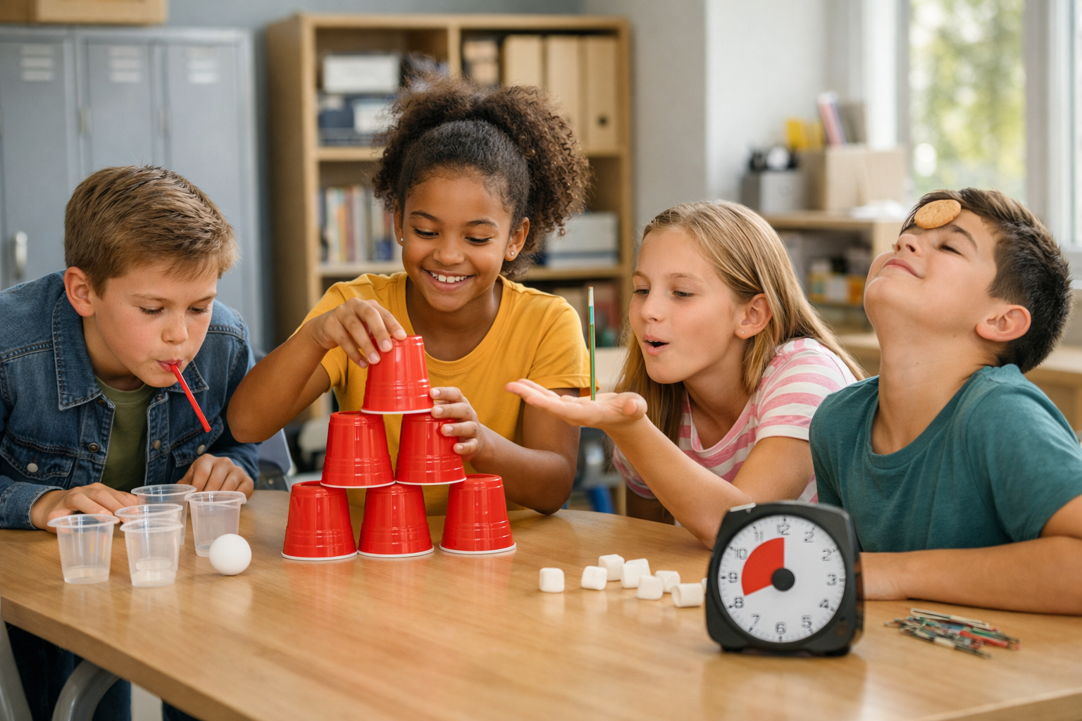 Minute to Win It rentrée scolaire : 15 défis express