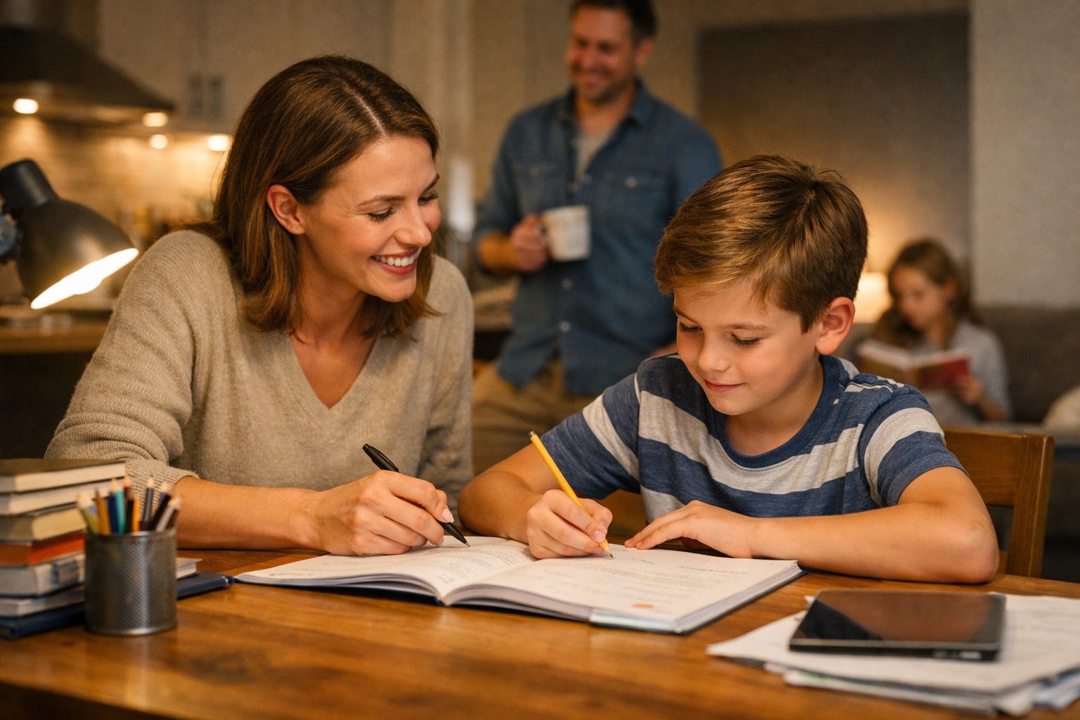 Devoirs du soir : 10 astuces pour aider sans stresser