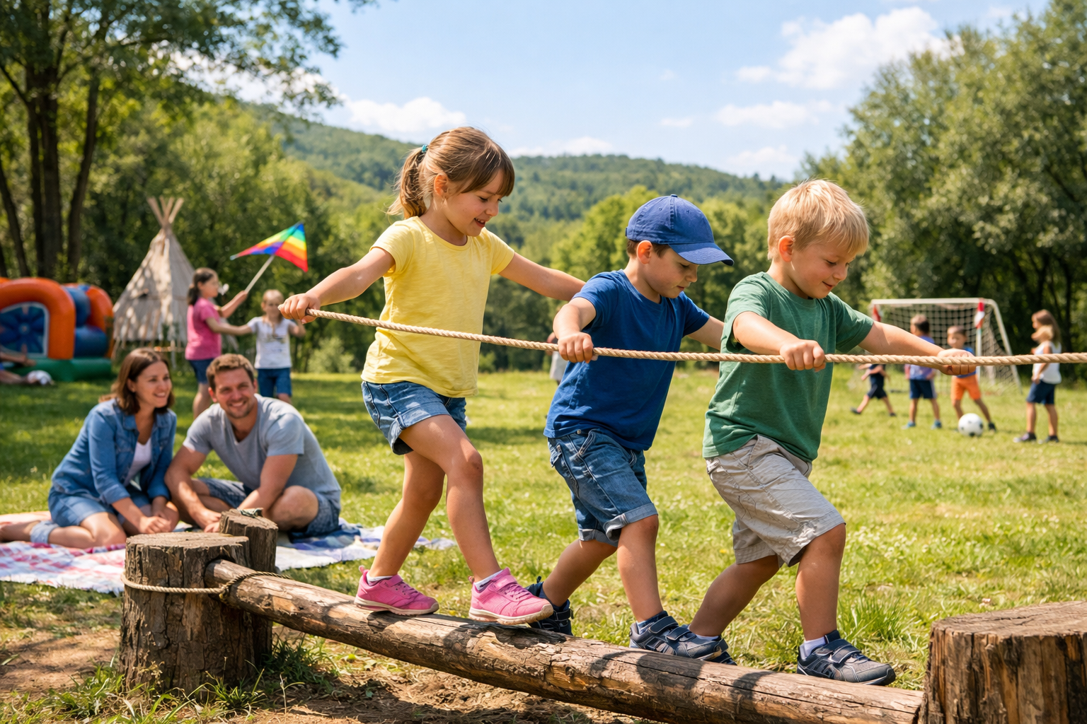 Ascension : sorties et jeux en plein air pour enfants