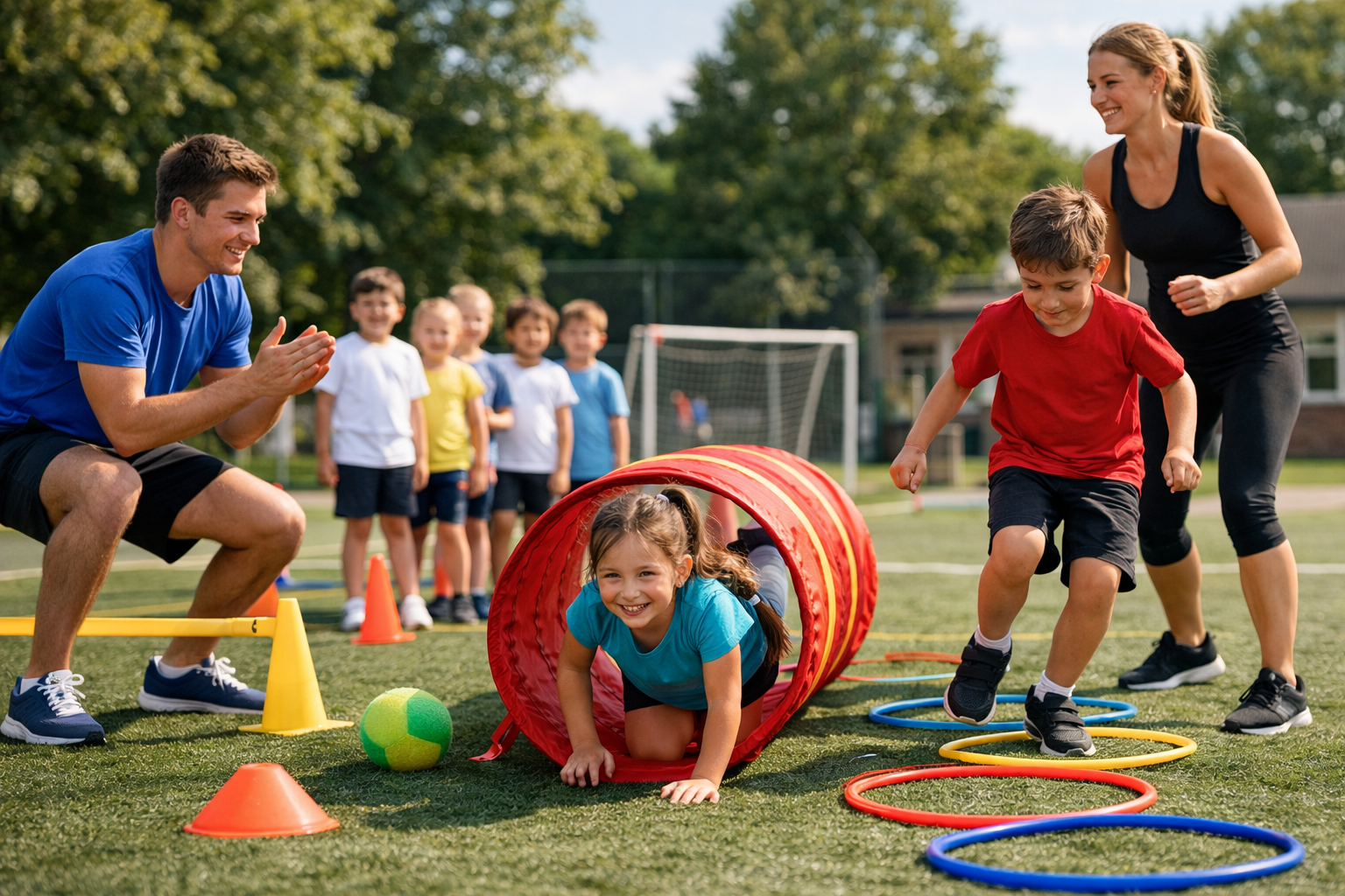 Défis sportifs pour enfants : jeux malins pour l'école