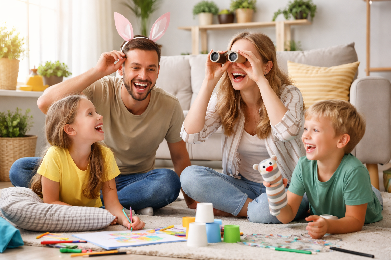 Activités de dernière minute en famille à la maison