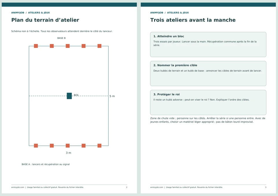 Aperçu réel du support PDF kubb