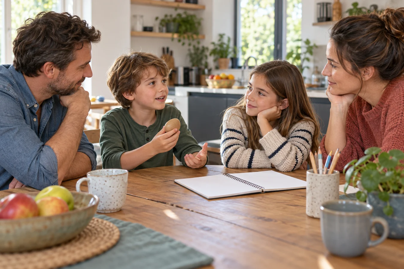 Conseil de famille : méthode en 20 minutes et fiches à imprimer : illustration de contexte