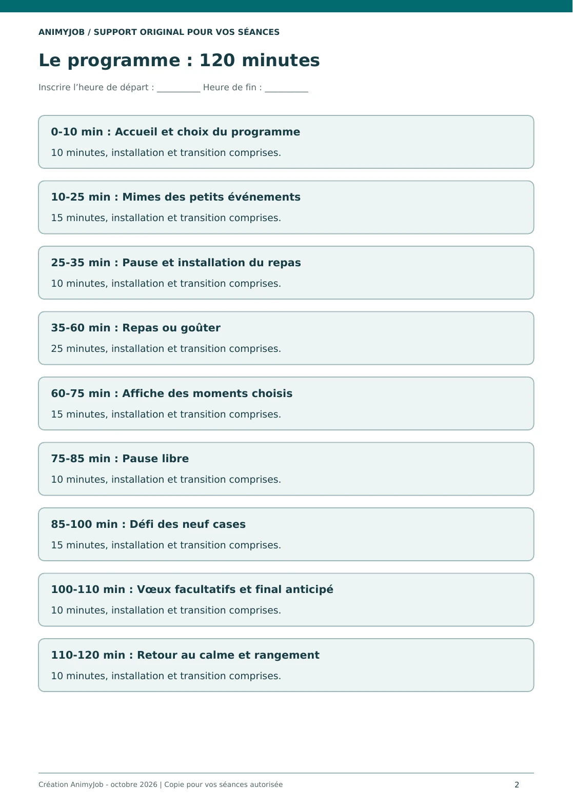 Aperçu réel de la page 2 du PDF Nouvel An avec les enfants : programme et jeux en famille