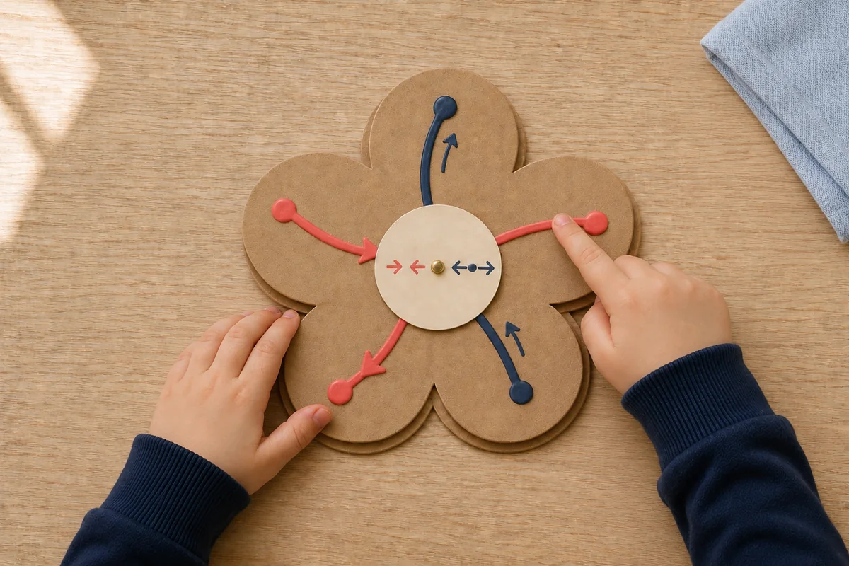 Étape 5 de « Fabriquer une fleur de respiration à cinq pétales » : suivre cinq respirations.