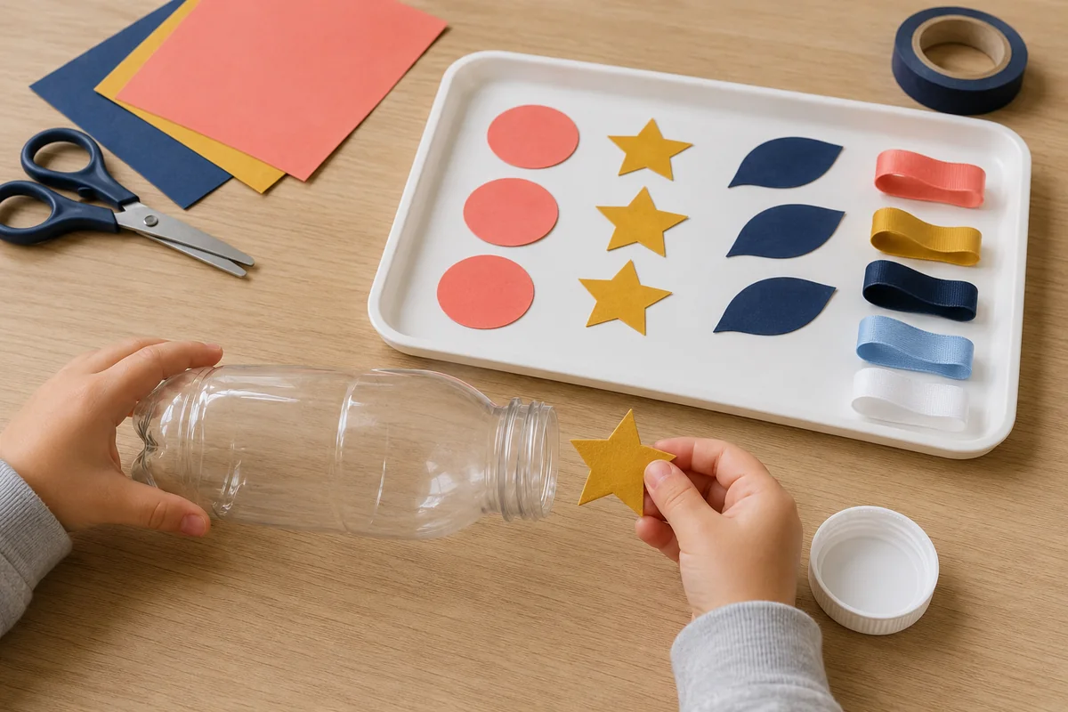 Étape 1 de « Créer une bouteille de retour au calme sèche et scellée » : choisir le contenant et le contenu.