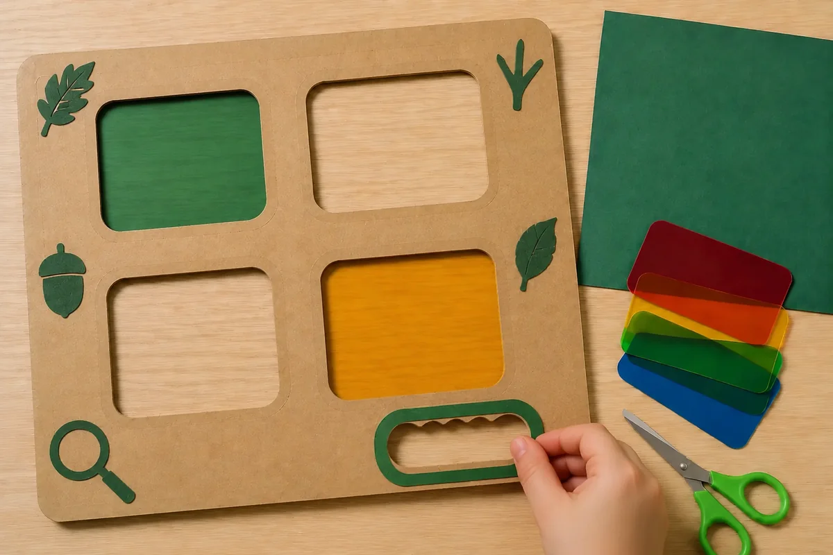 Étape 4 — cadre décoré avec poignée renforcée