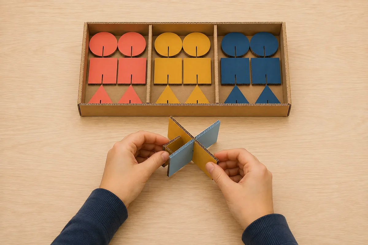 Créer un kit de construction en carton emboîtable sans colle