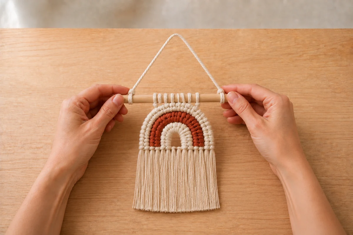 Macramé enfant : 10 créations faciles pour apprendre les nœuds