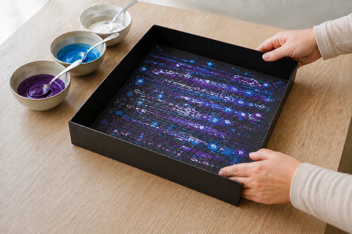 Peinture aux billes : 15 tableaux faciles pour enfants