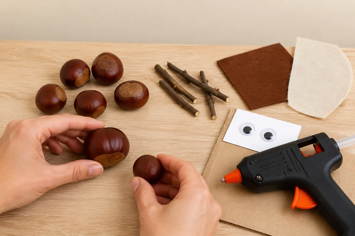 Étape 1 de bricolage marrons : choisir les pièces stables