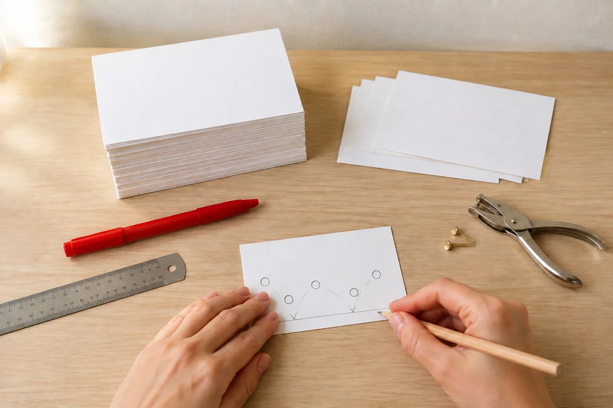 Étape 2 de folioscope enfant : dessiner les positions clés