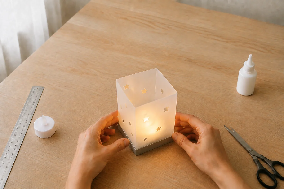Photophore de Noël LED : 15 modèles sans flamme