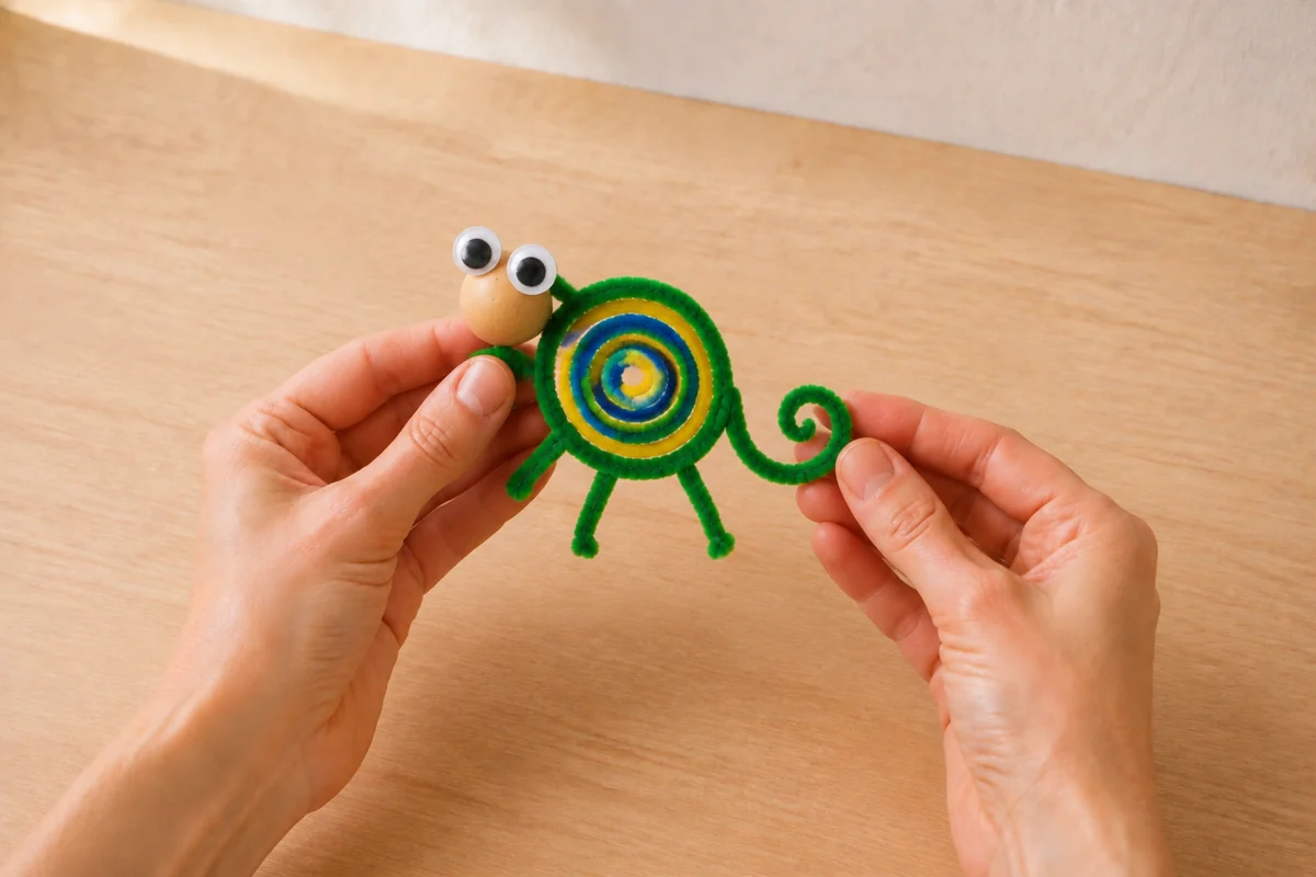 Étape 5 de cure-pipes : ajuster le caméléon