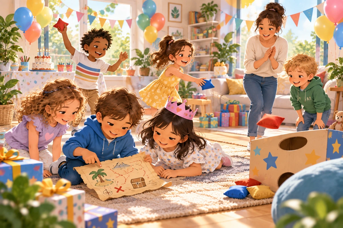 Anniversaire 8 ans : programme, jeux et défis pour une fête à la maison