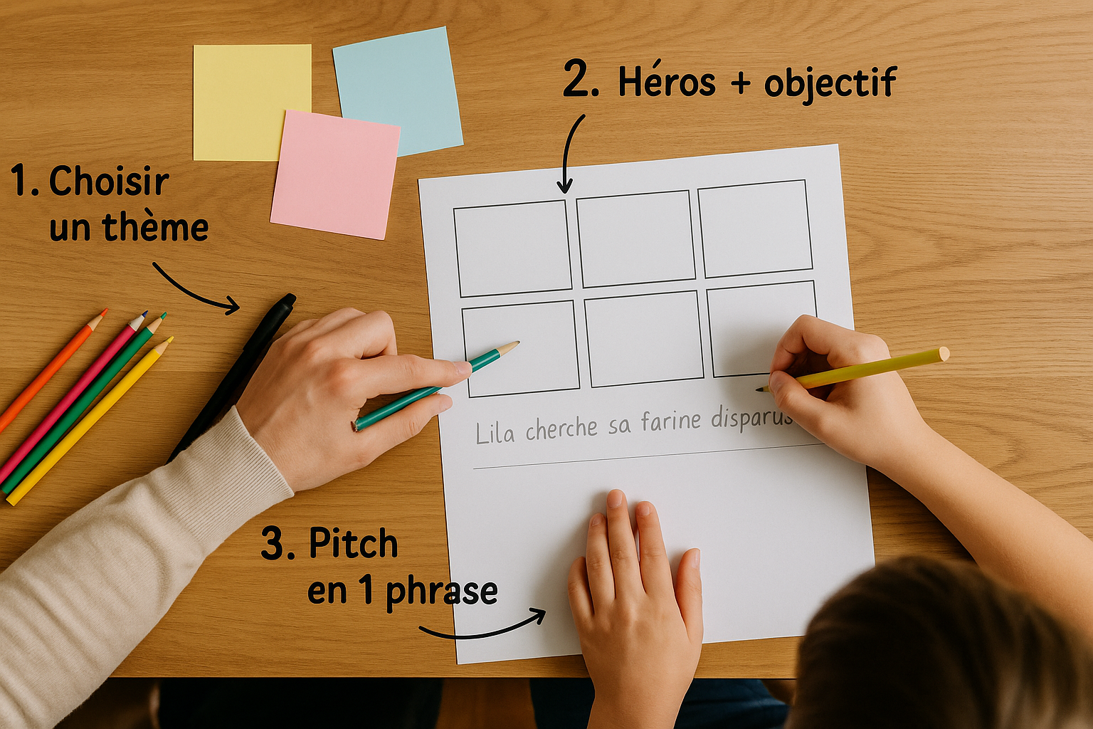 Tutoriel cadrage BD : plan large, plan rapproché, plongée, contre-plongée