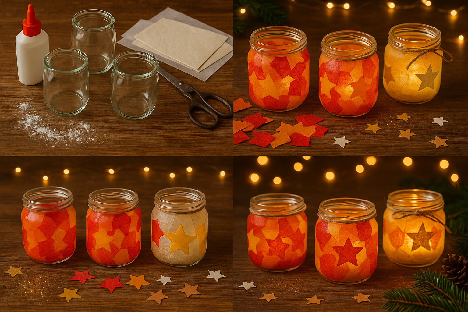 Cadeaux de Noël DIY : bocal cookies, bougies maison, calendrier de l'Avent de souvenirs