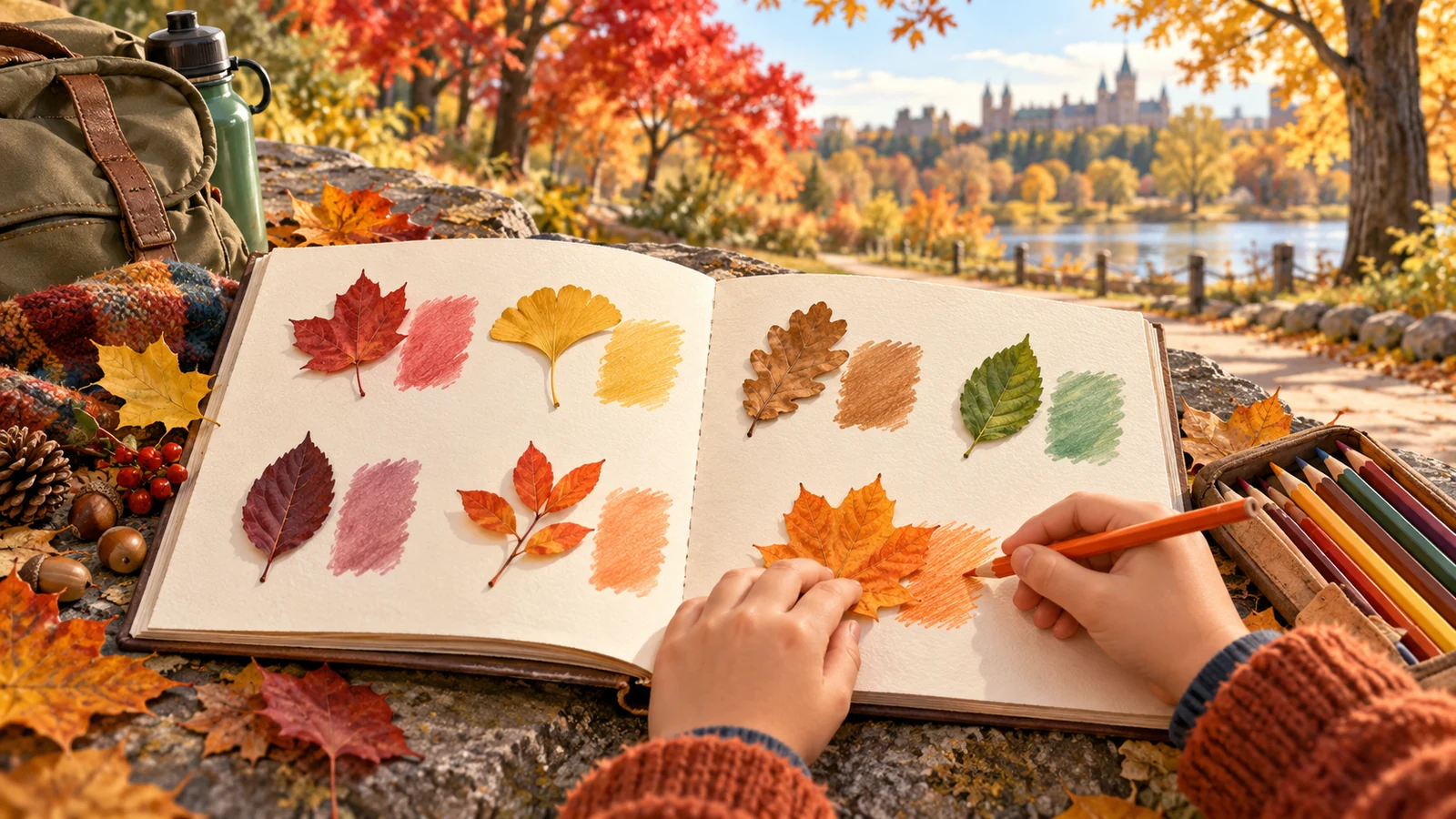 Carnet d’un arbre en automne : 7 missions sur 3 visites