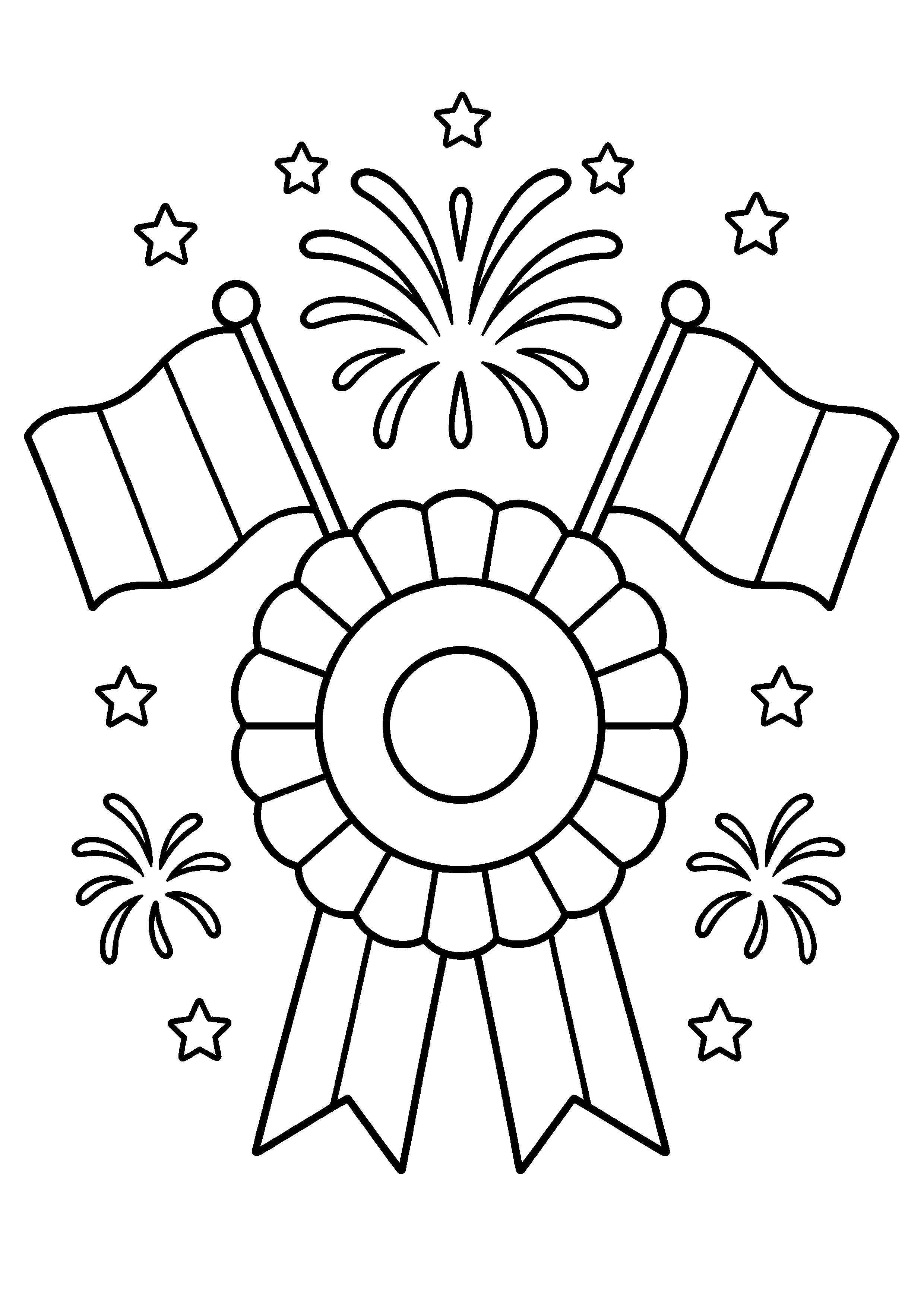 Coloriage 14 juillet
