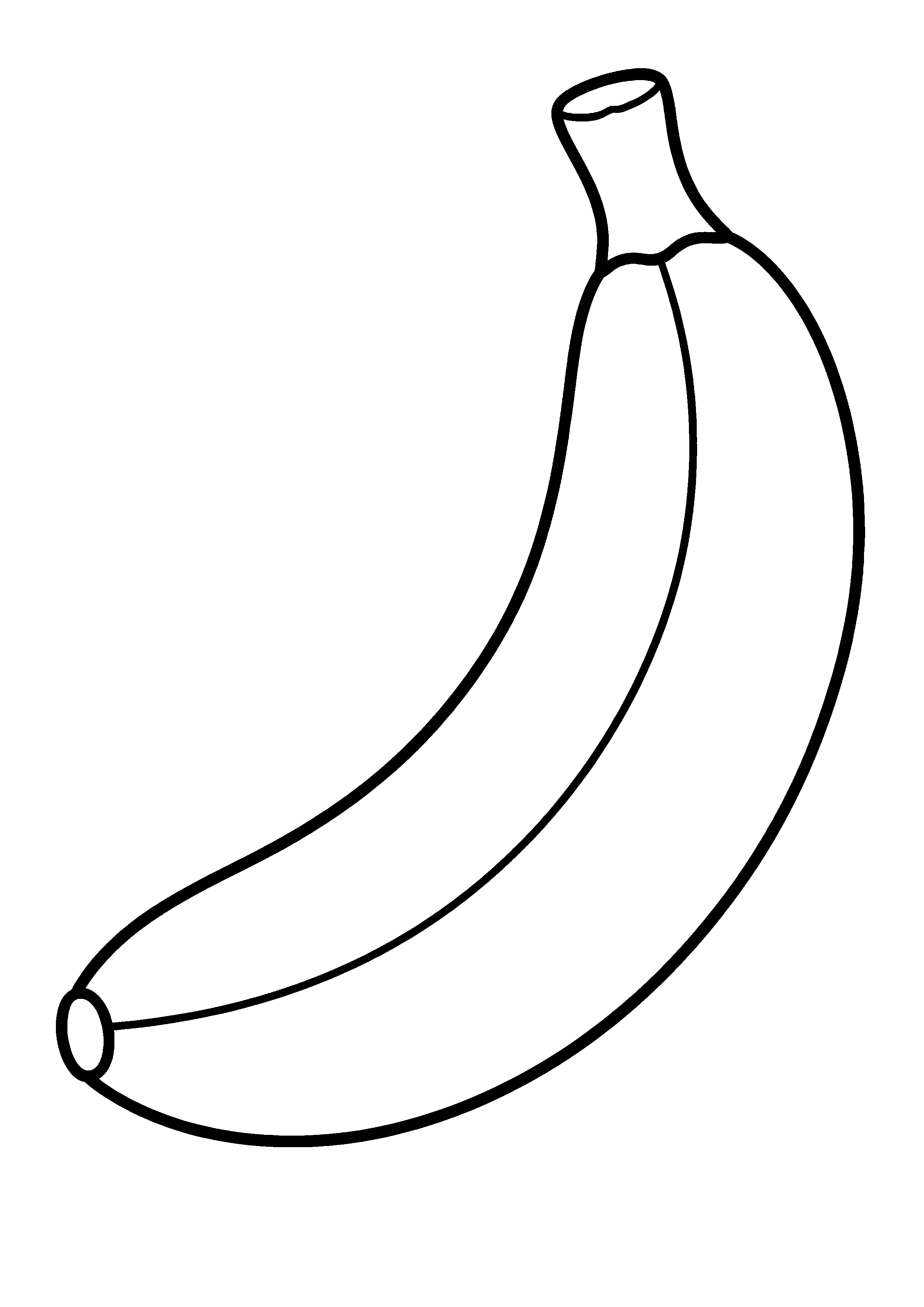 Coloriage Banane