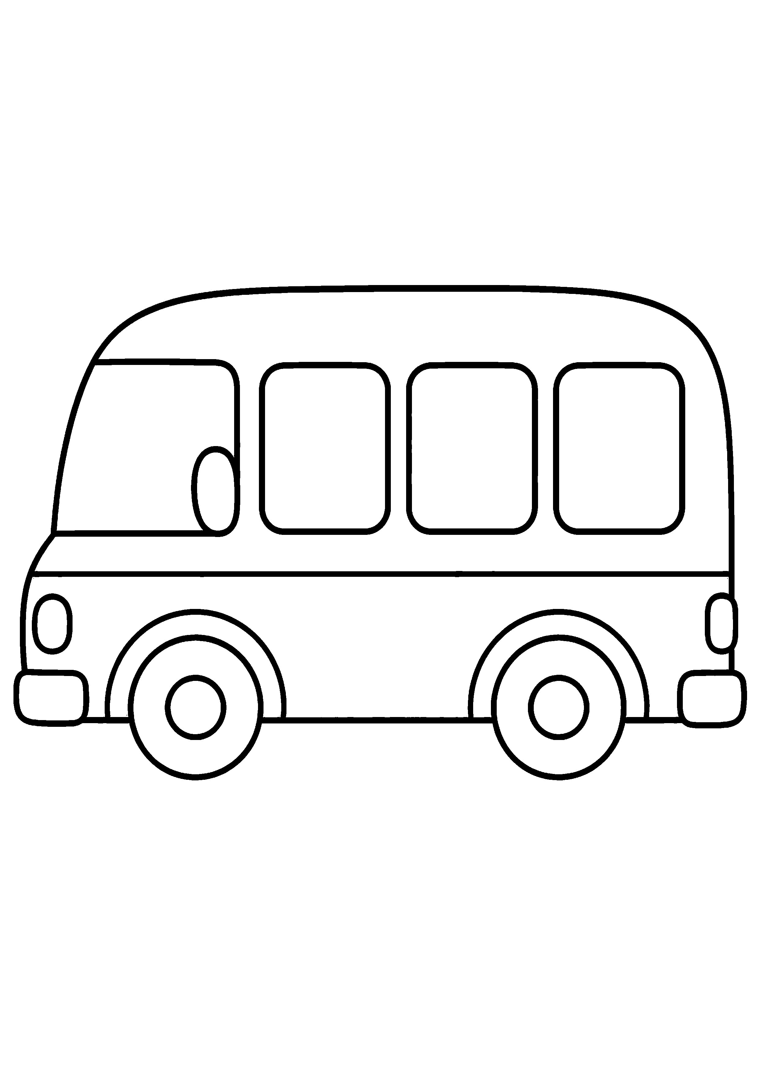 Coloriage Bus