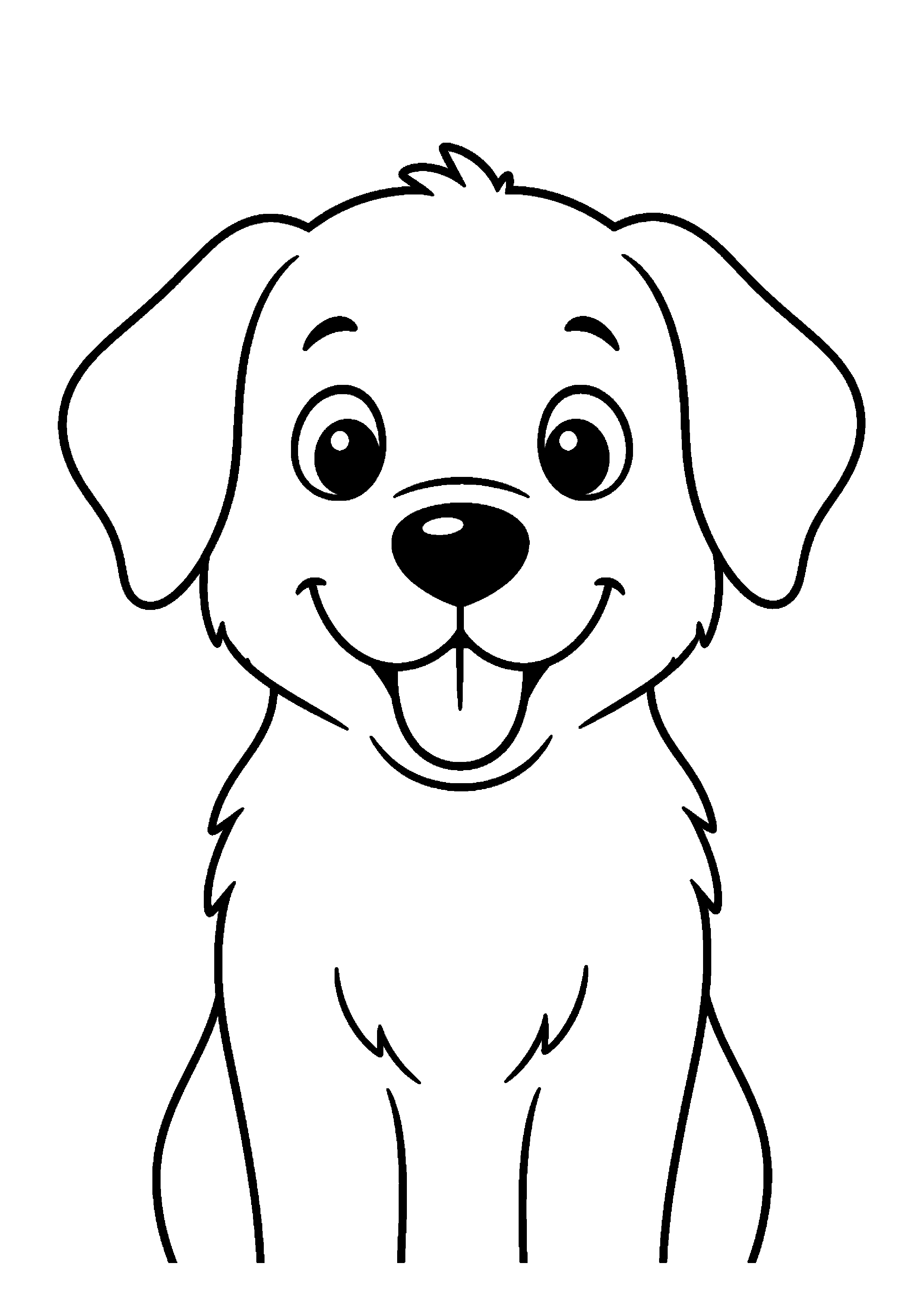 Coloriage Chien