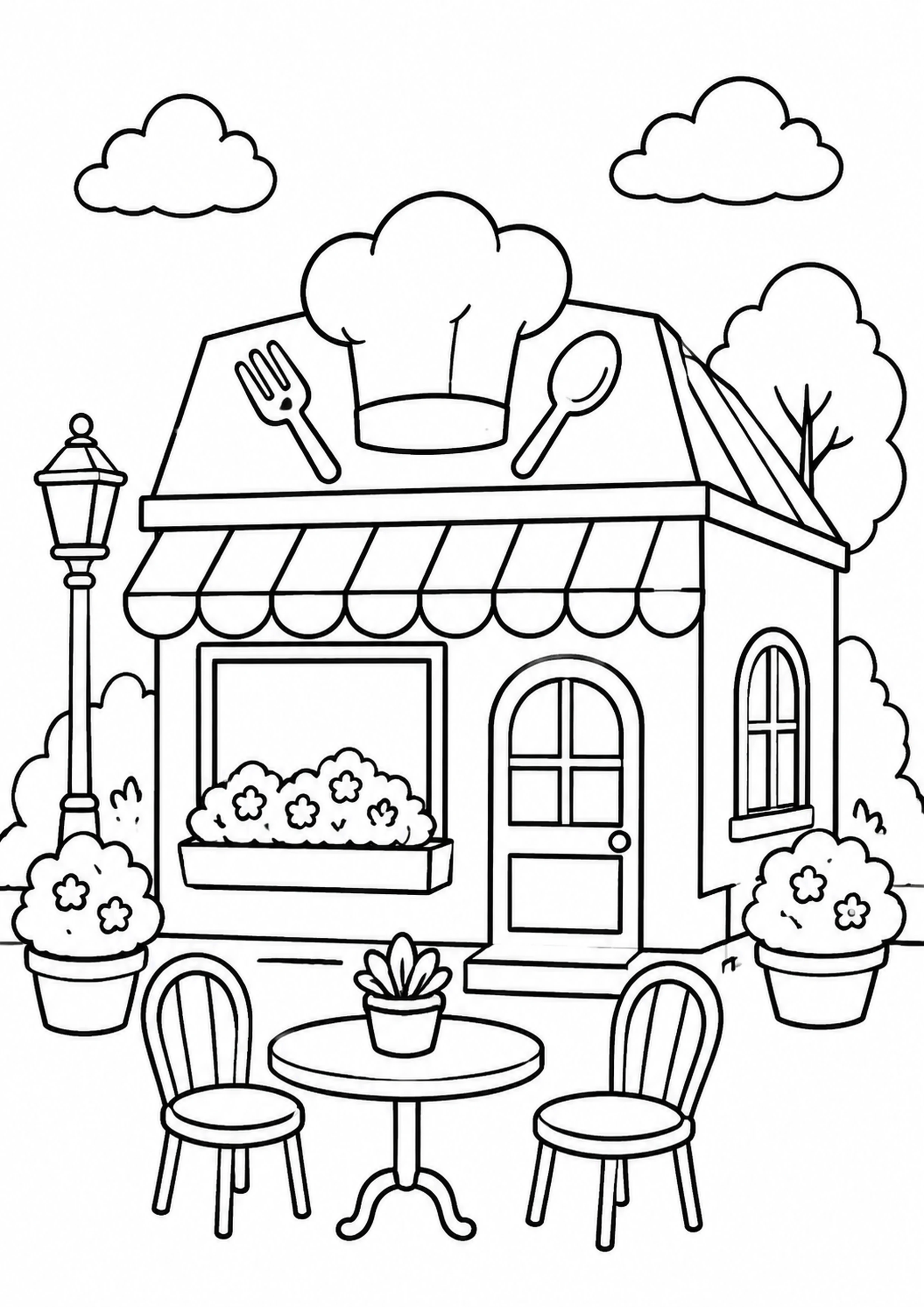 Coloriage Cuisine