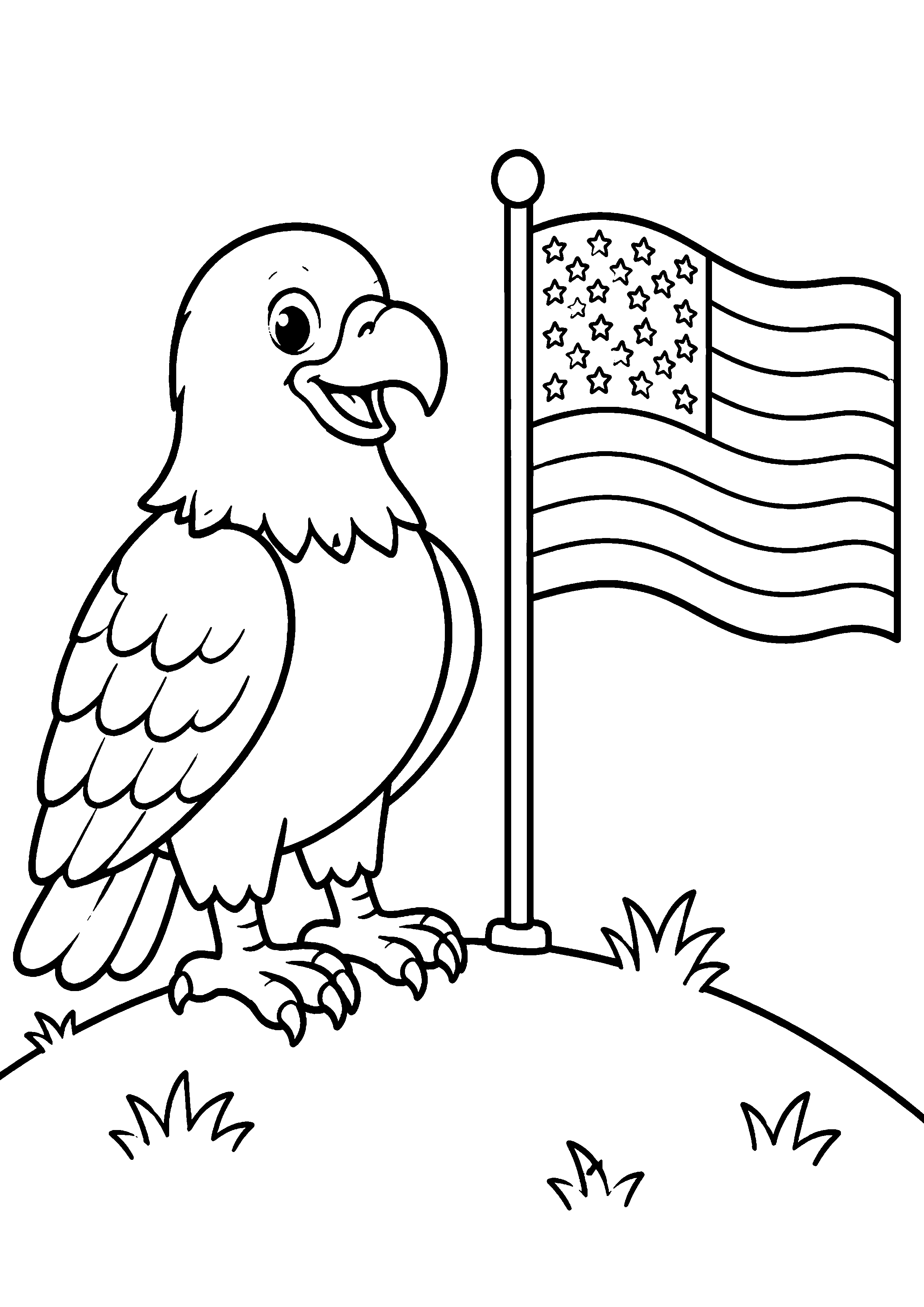 Coloriage États-Unis
