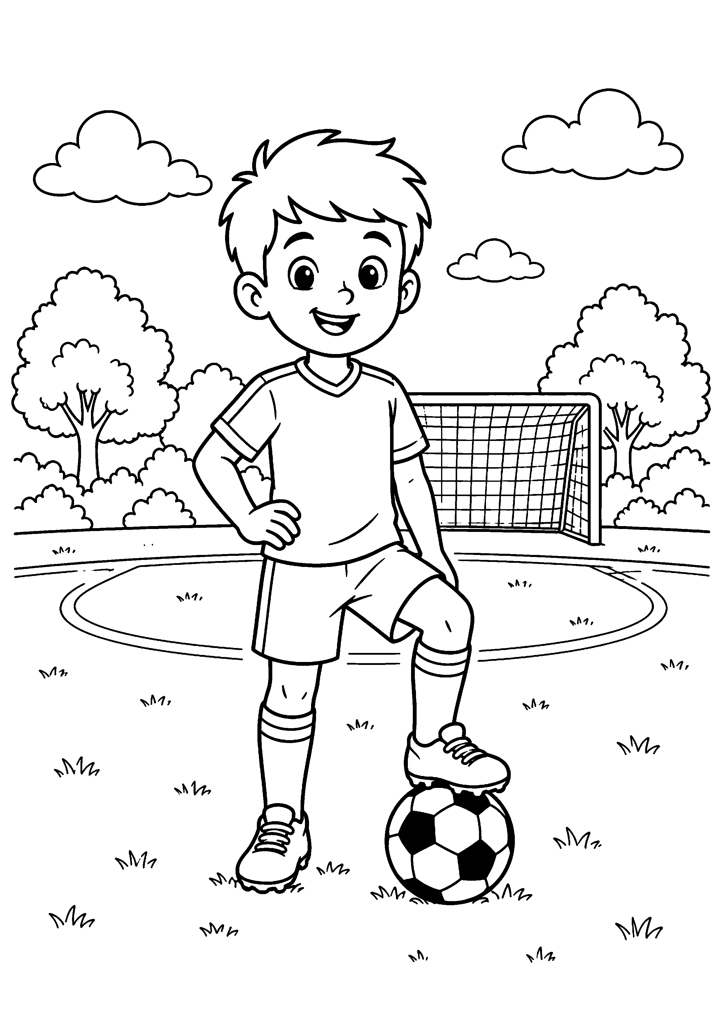 Coloriage Football
