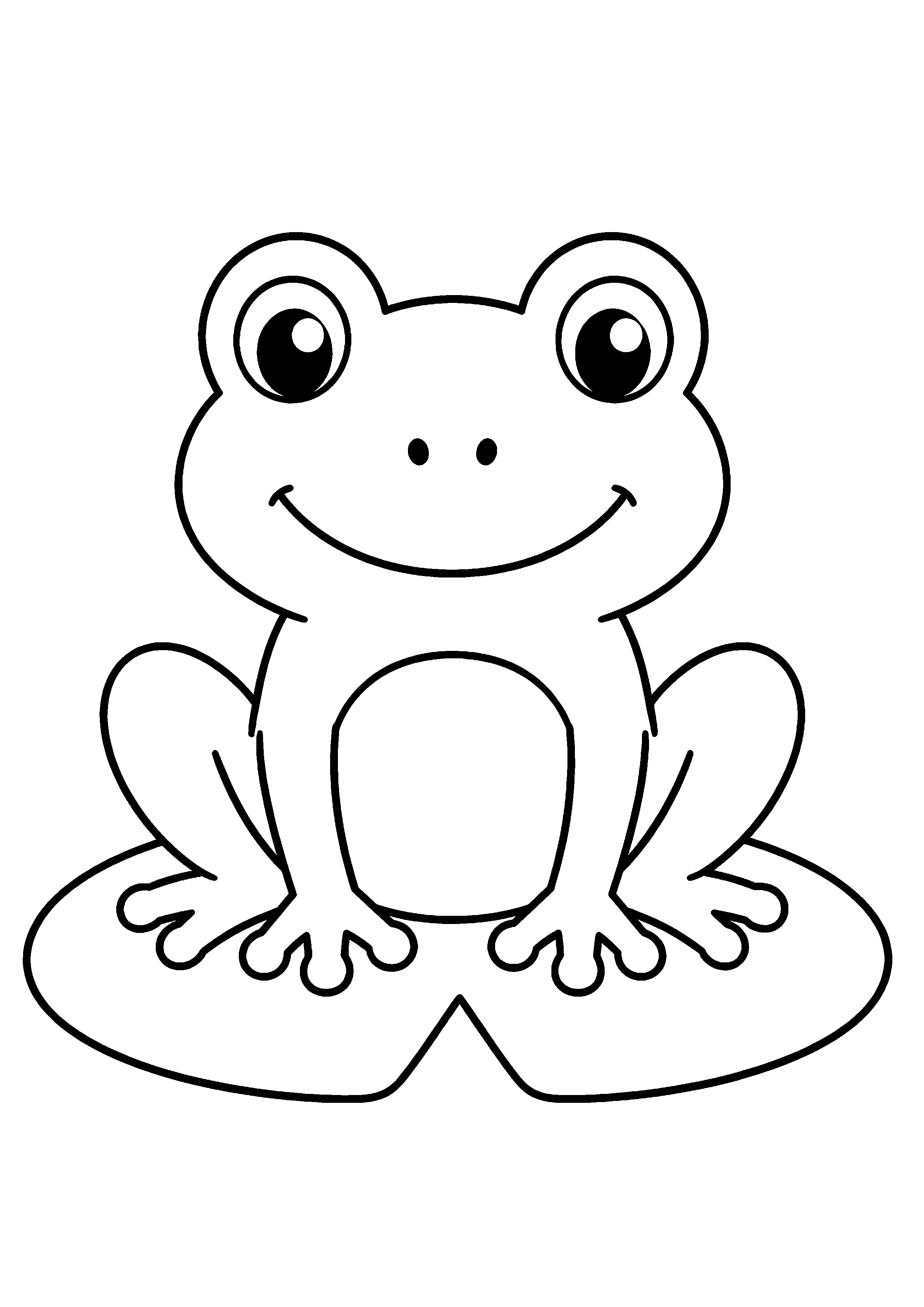Coloriage Grenouille