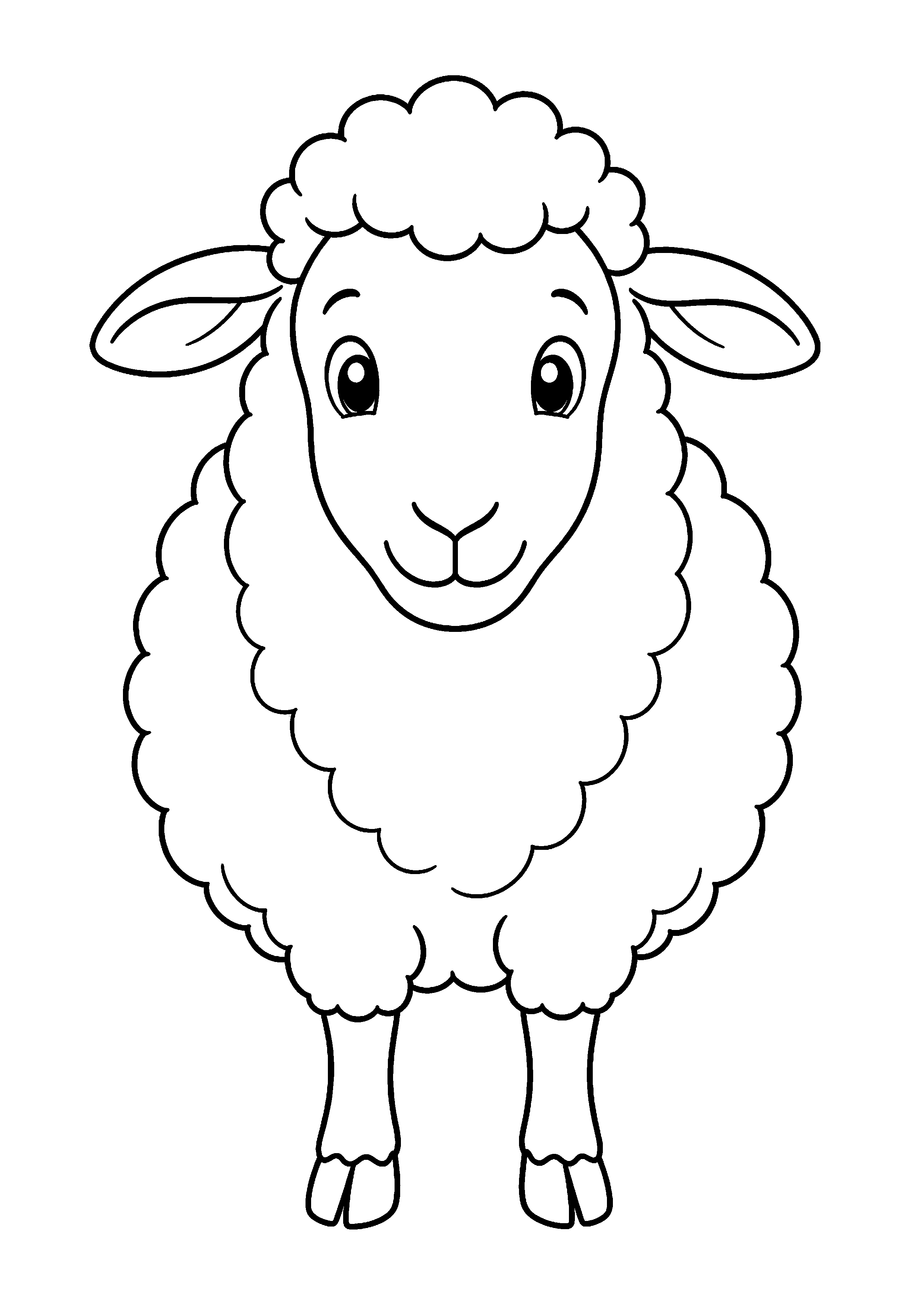 Coloriage Mouton