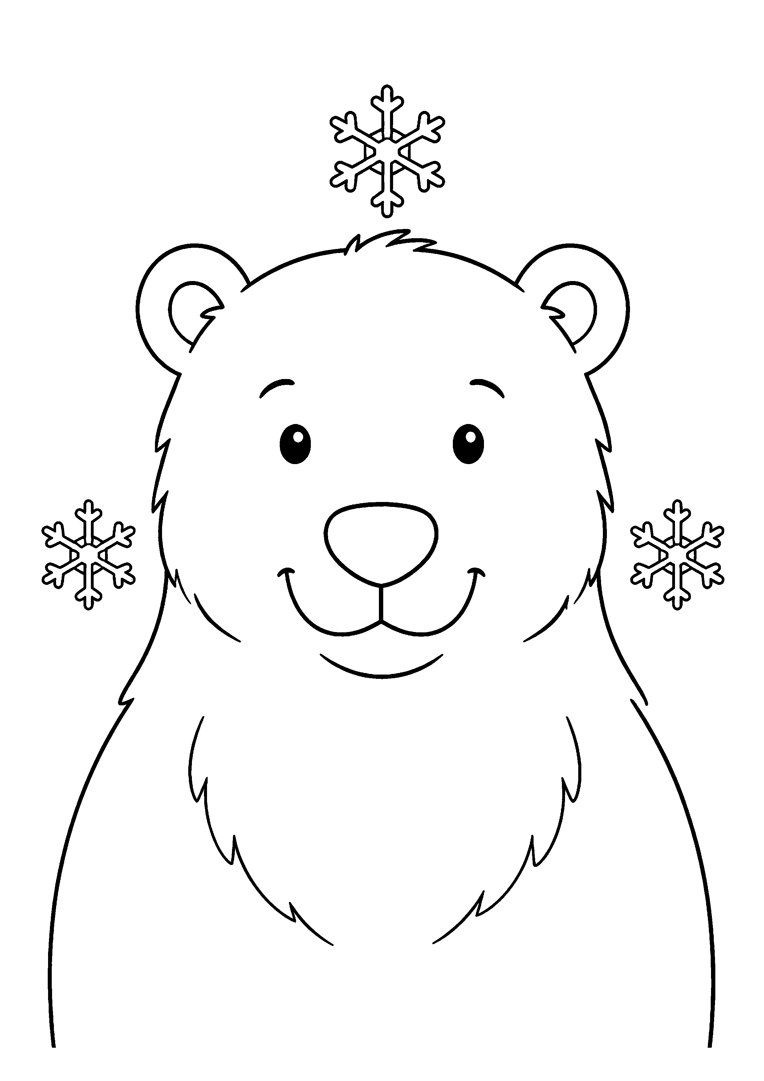 Coloriage Ours polaire