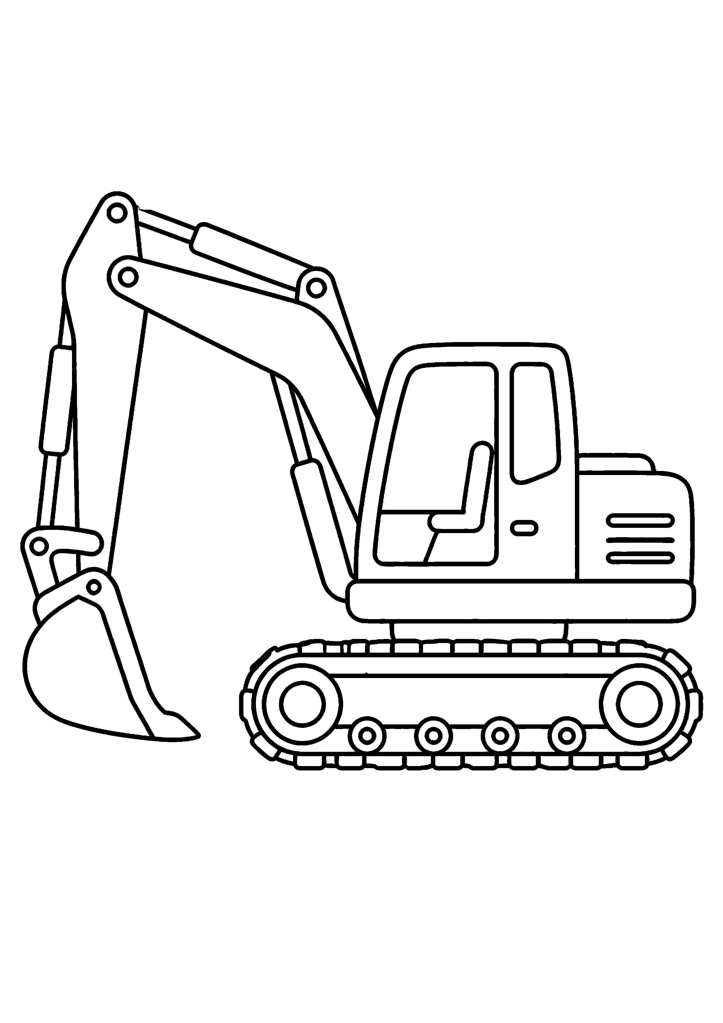 Coloriage Pelleteuse