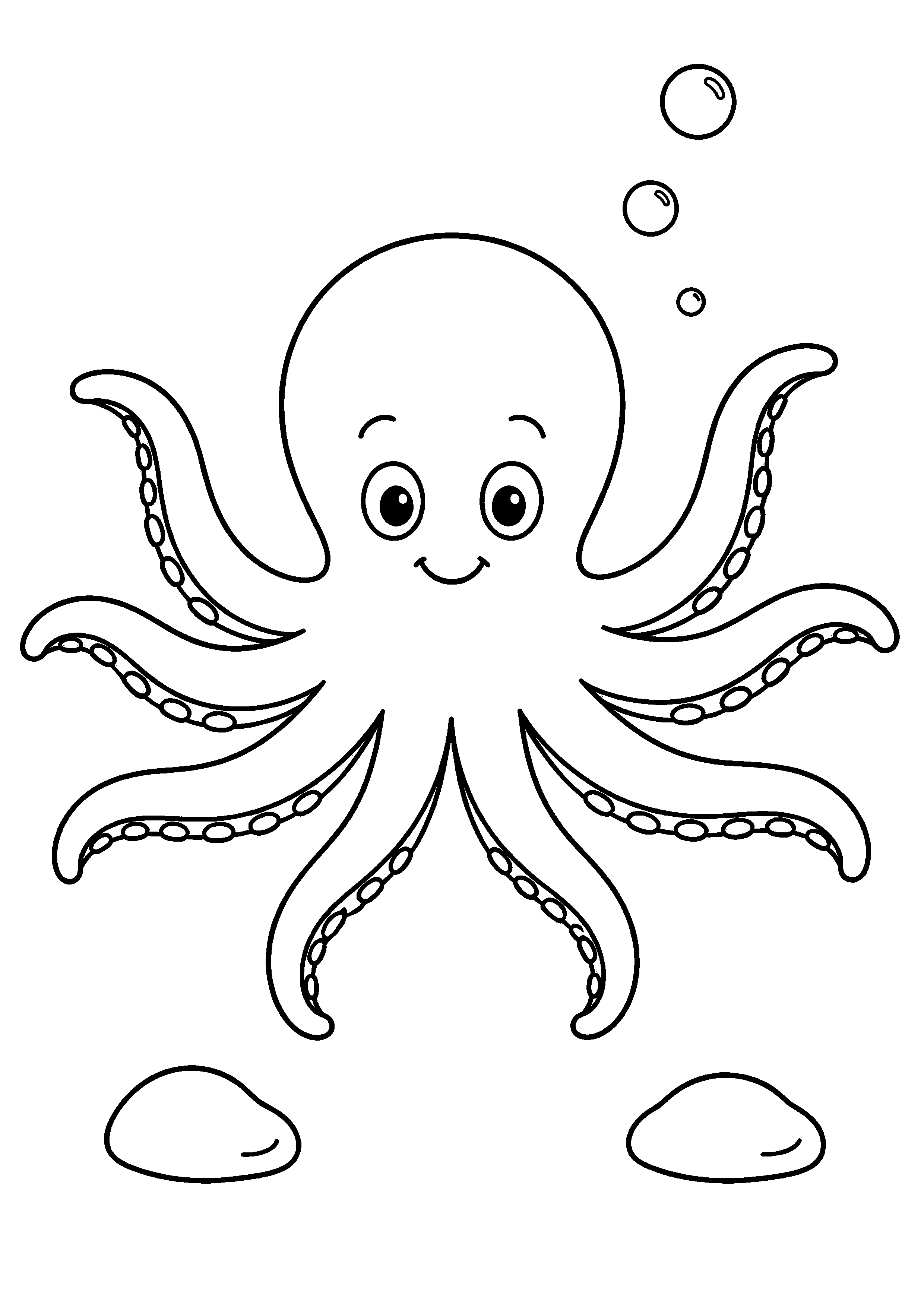 Coloriage Poulpe