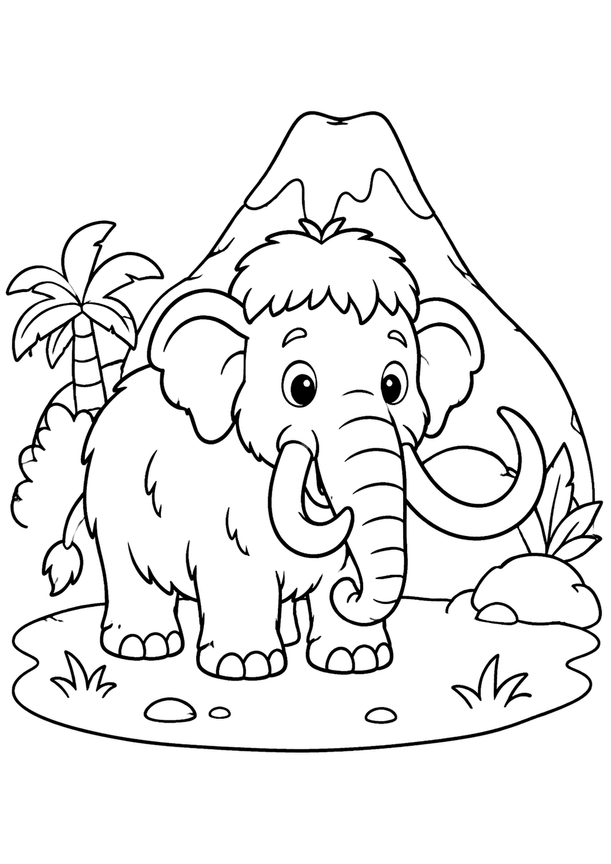 Coloriage Préhistoire