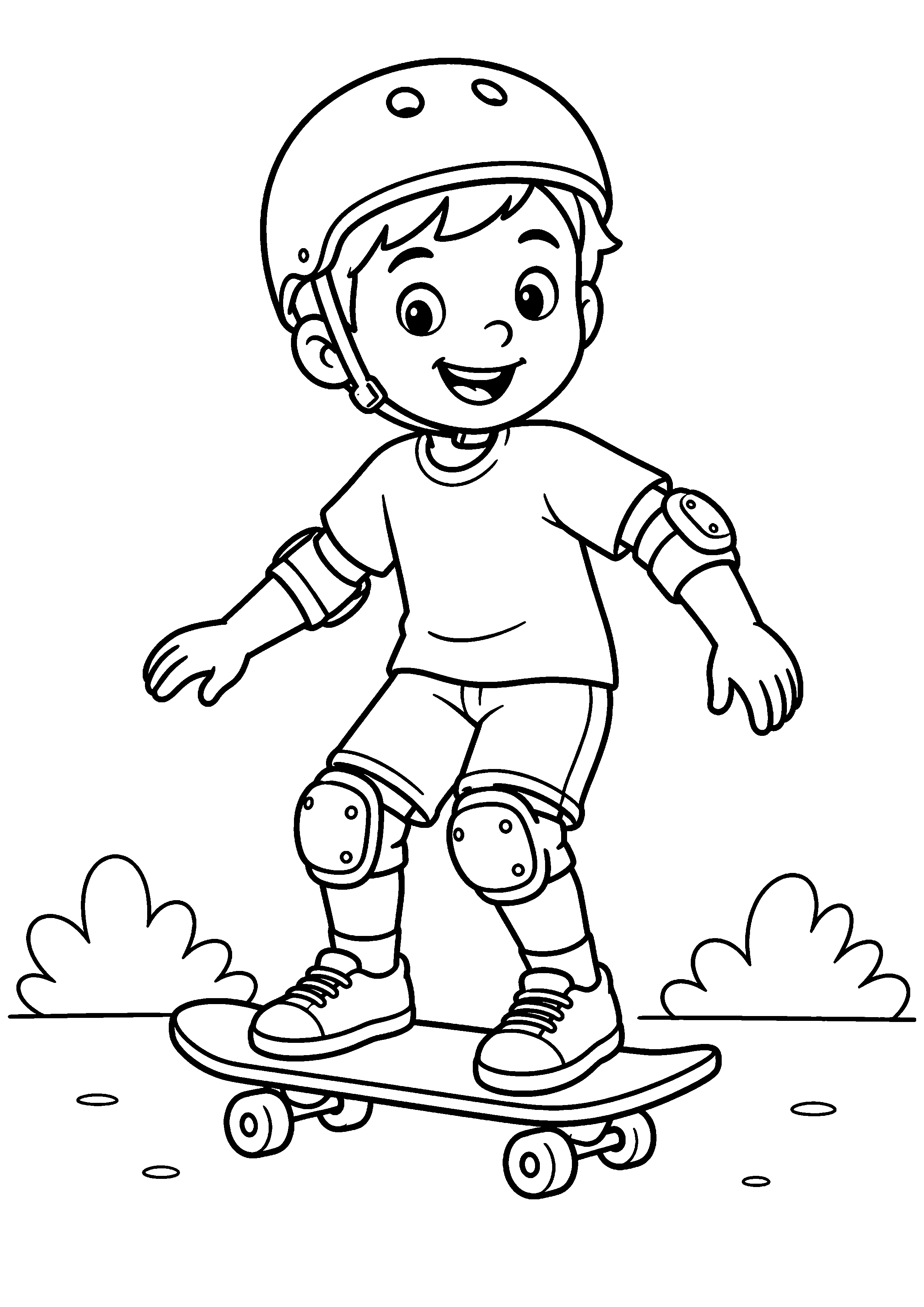 Coloriage Skateboard