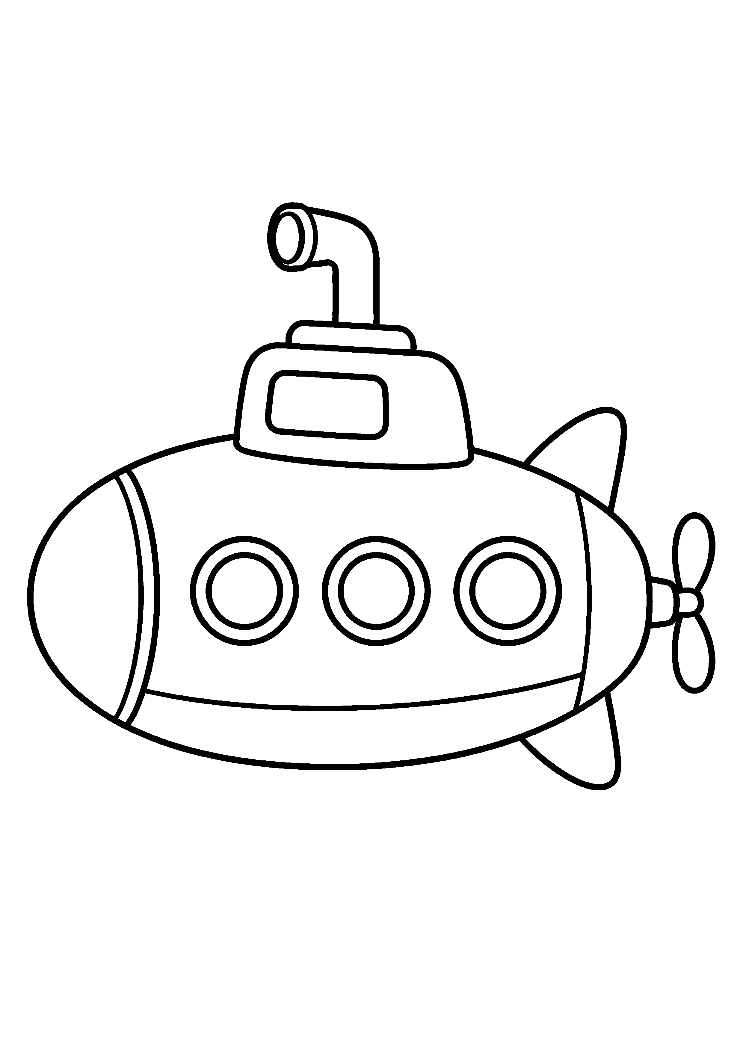 Coloriage Sous-marin