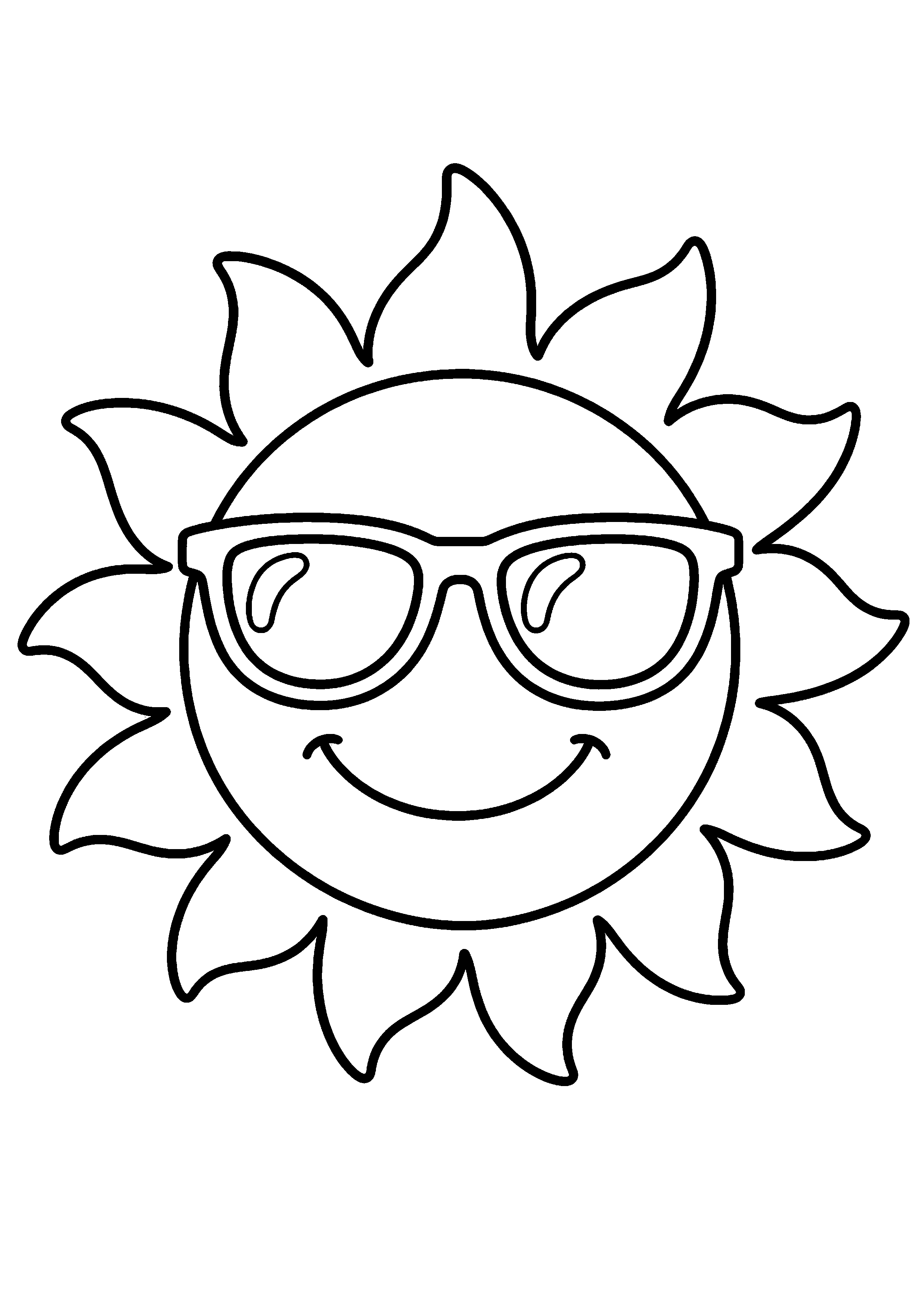 Coloriage Vacances d'été