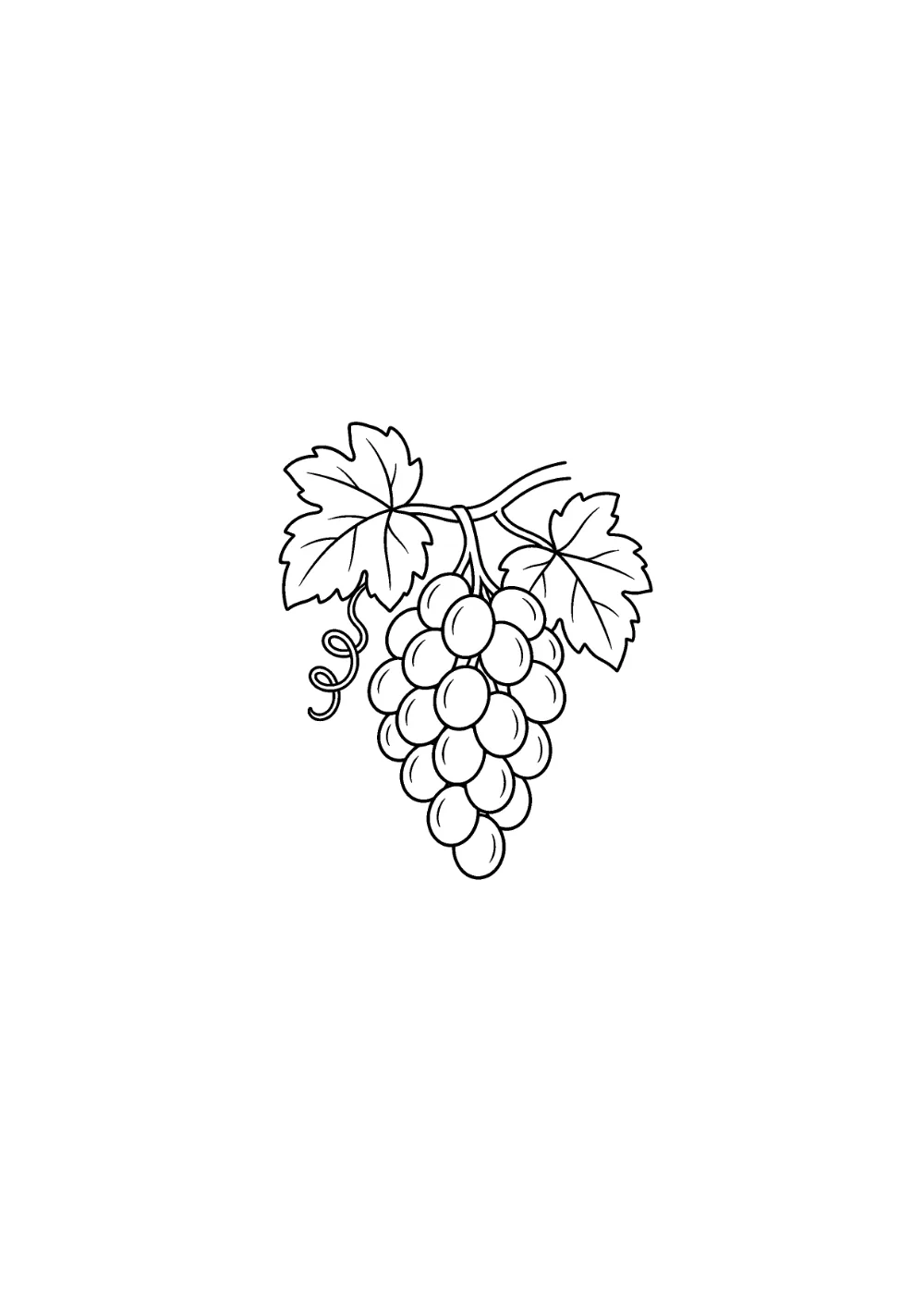 Coloriage Vendanges