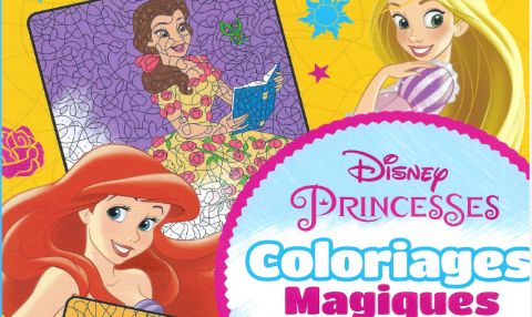 Coloriage mystere Disney PDF