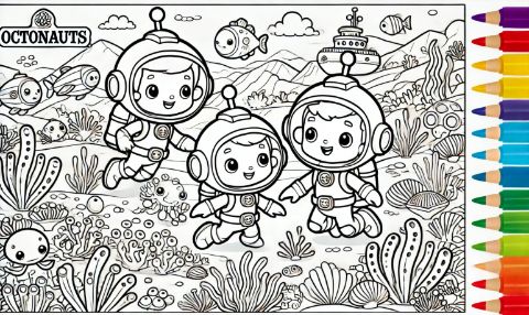Coloriage Octonauts
