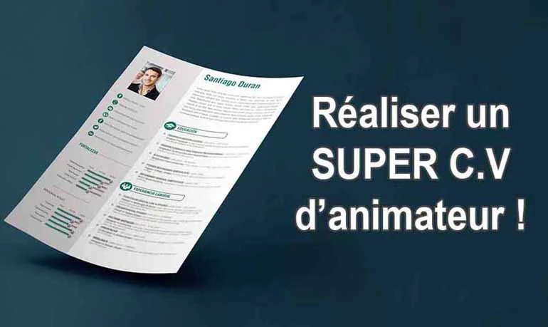 Créez un CV d'Animateur : Astuces & Conseils