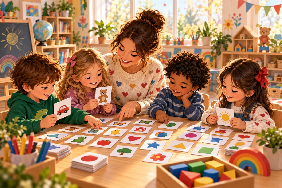 Discrimination visuelle en maternelle : 20 jeux PS-MS-GS à imprimer