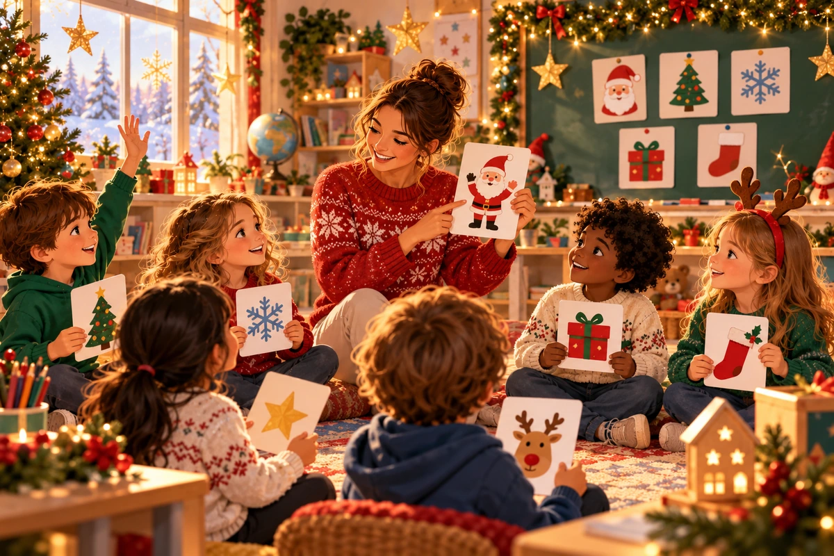 Grand jeu de Noël en centre de loisirs : le courrier disparu du Père Noël