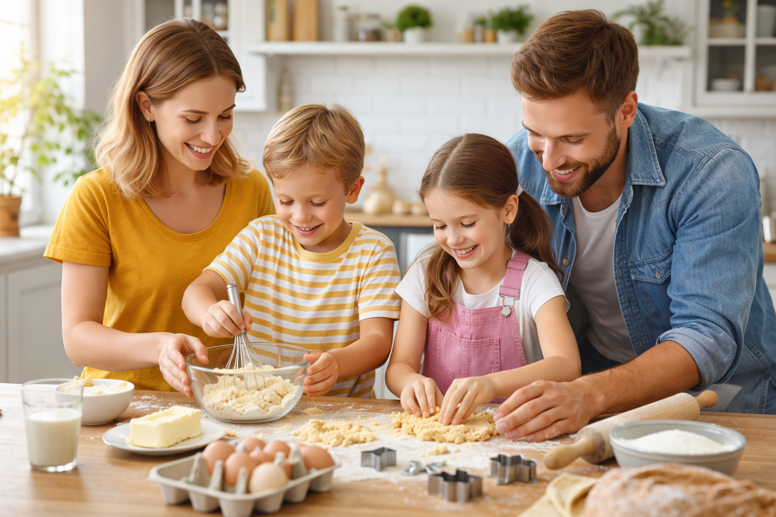 Cuisiner avec ses enfants activité familiale