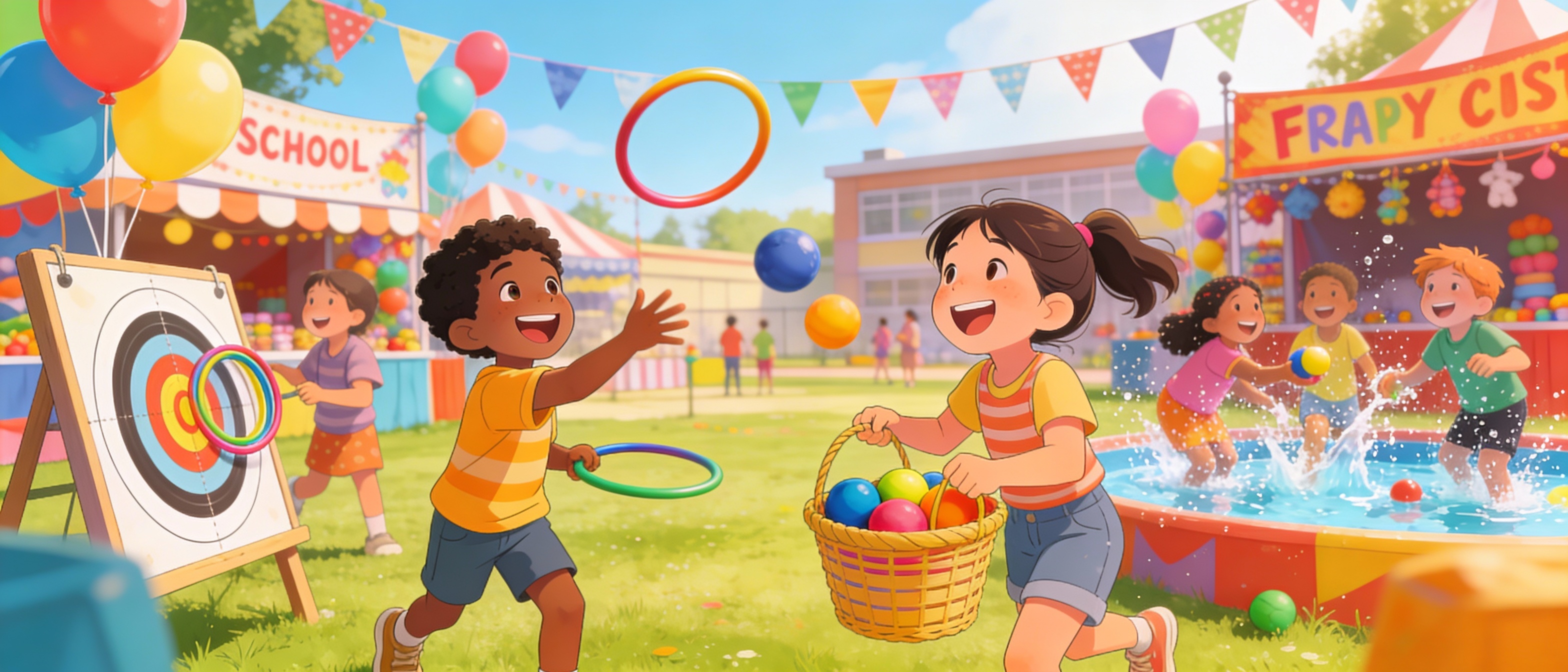 Ateliers créatifs et activités manuelles à la kermesse