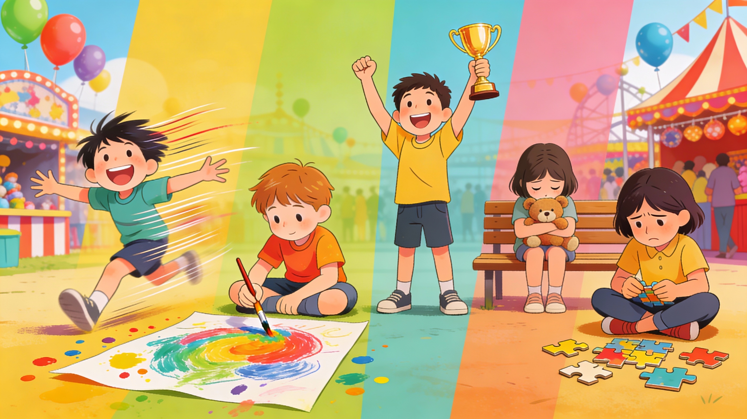 Ateliers créatifs et activités manuelles à la kermesse