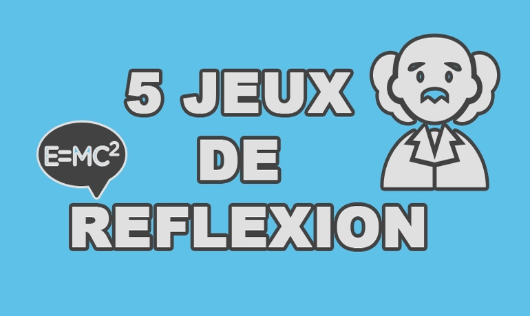 5 jeux de réflexion pour activité BAFA 